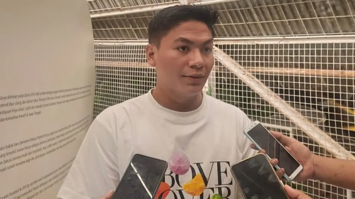 Akademisi dan politikus muda Hasnan Sungkar. (Doni Pamungkas/Radar Solo)