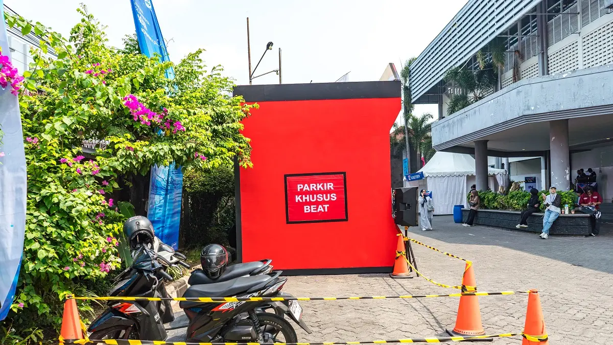Parking Exclusive pengguna Honda BeAT