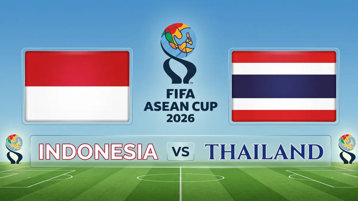 Final FIFA ASEAN Cup 2026 Indonesia vs Thailand.