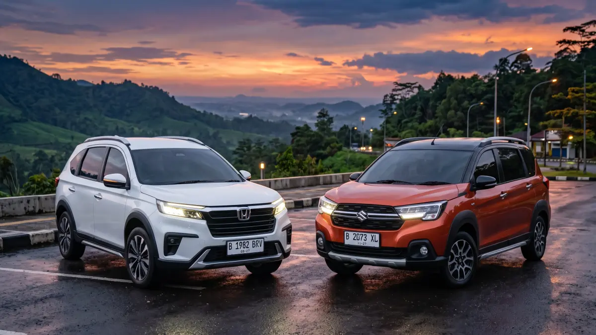 Honda BR-V 2022 vs Suzuki XL7 2022: Perbandingan Harga, Performa, Fitur dan Kenyamanan, Mana Lebih Menarik? (GEMINI AI)
