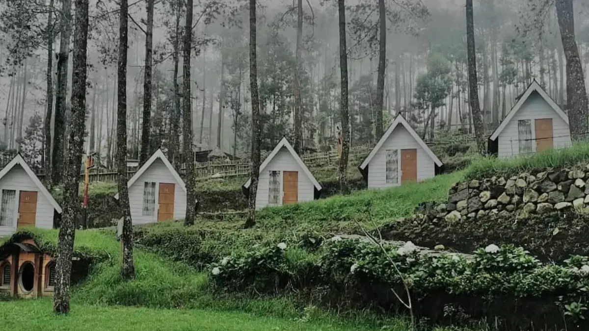 Salah satu glamping di The Lawu Park. (thelawugroup.com)