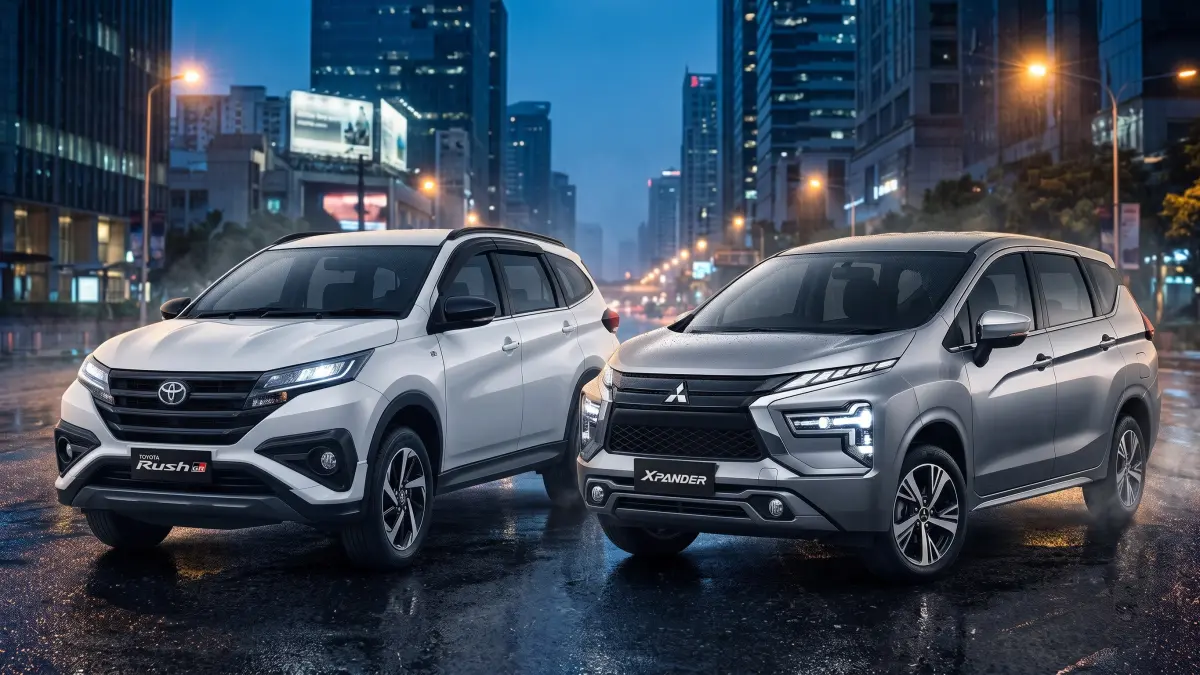 Toyota Rush 2026 vs Mitsubishi Xpander 2026, Mana Lebih Irit BBM? Cek Performa dan Kenyamanannya (GEMINI AI)