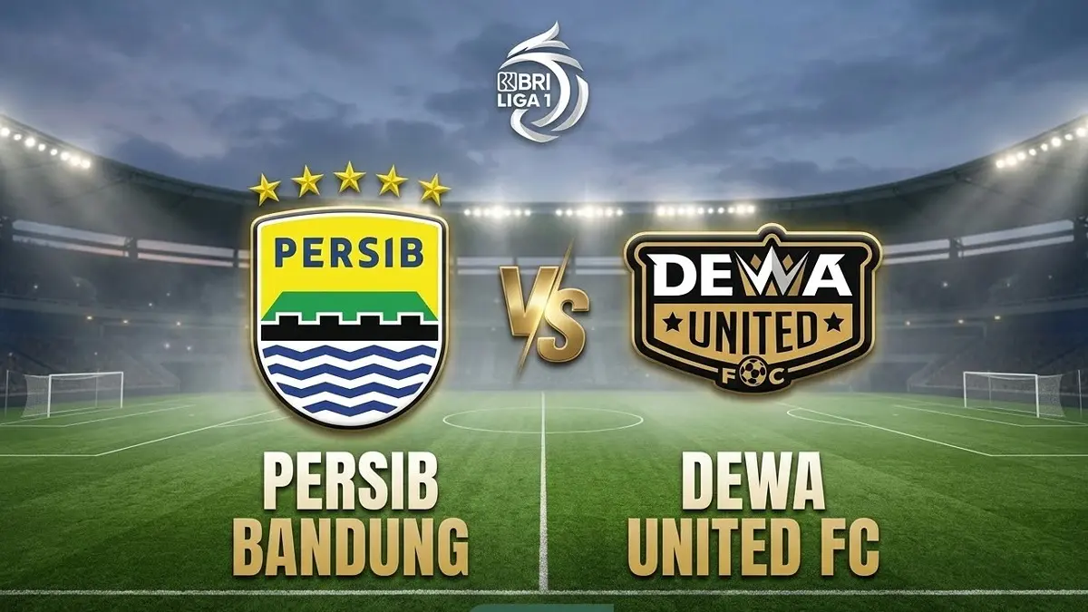 Persib Bandung vs Dewa United.