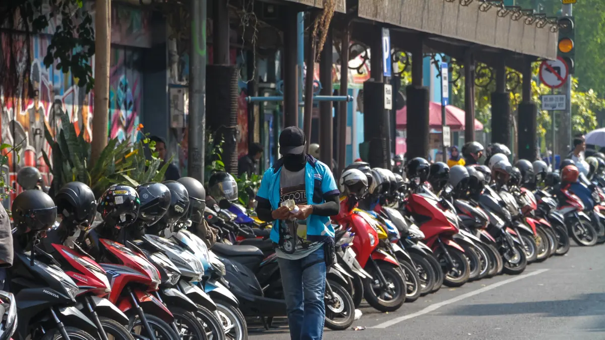 Parkir di Kota Solo akan terus ditata agar lebih nyaman. (M Ihsan/Radar Solo)
