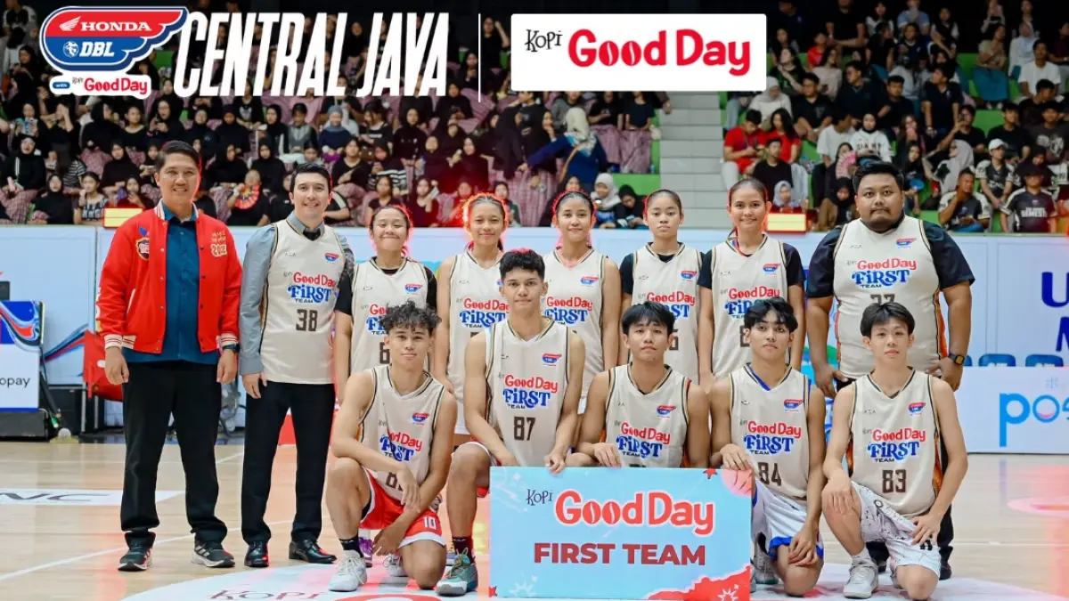 Para pemain yang masuk First Team DBL Central Java 2026. (Dok. DBL Indonesia)