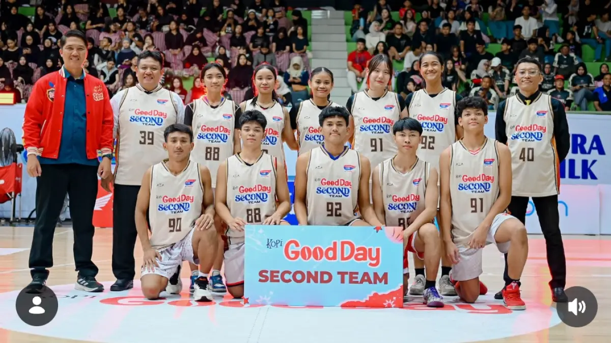 Para pemain yang masuk Second Team DBL Central Java 2026. (DBL Indonesia)