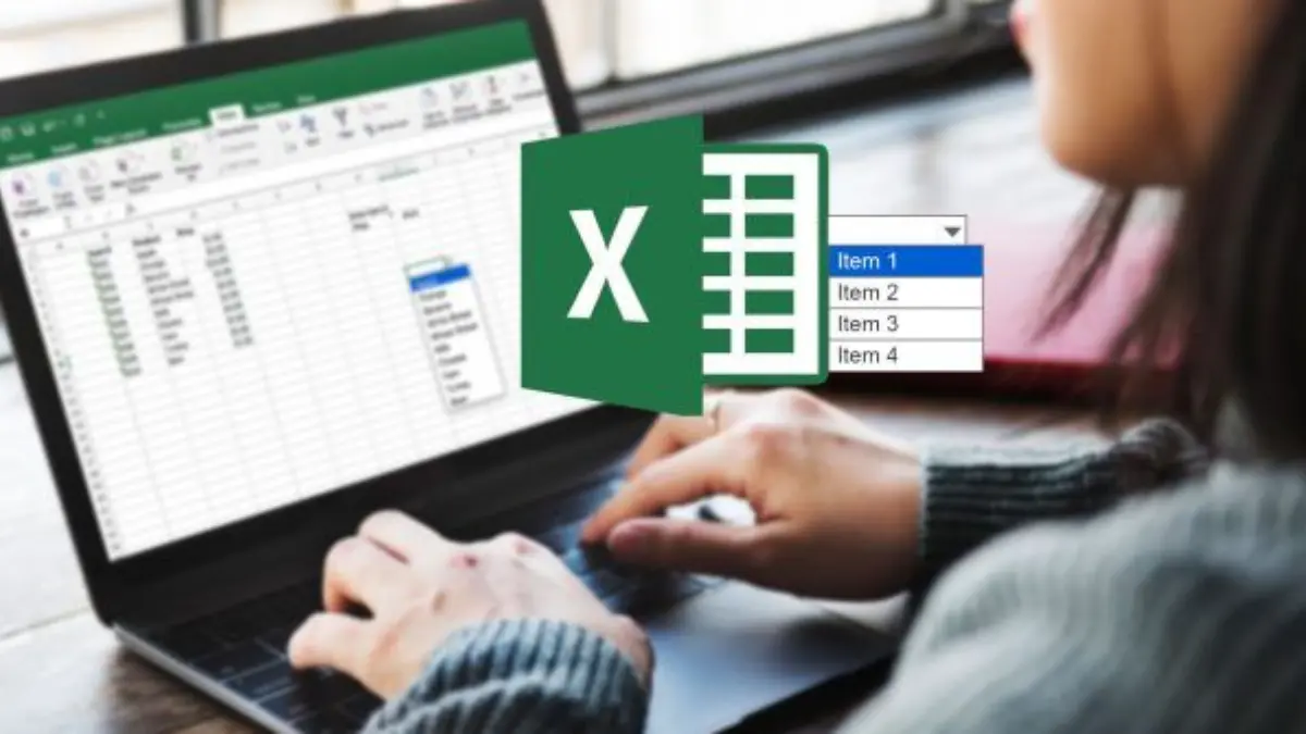 Dropdown memungkinkan pengguna memilih data dari daftar yang sudah disiapkan tanpa perlu mengetik ulang setiap kali mengisi tabel.