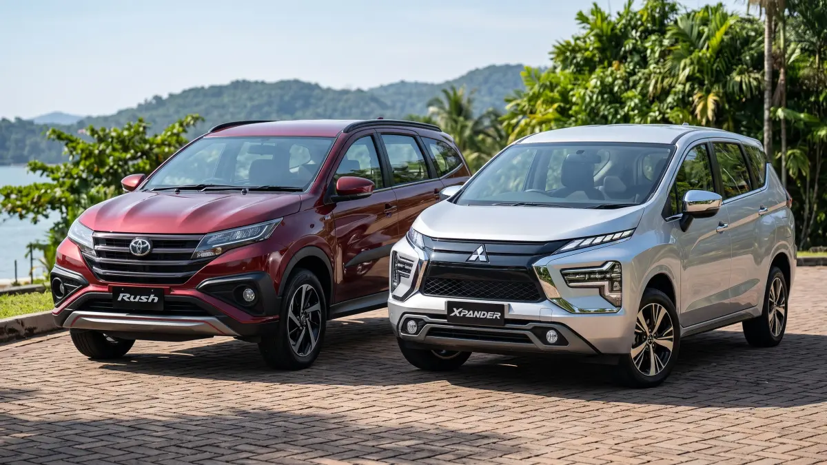 Toyota Rush 2026 vs Mitsubishi Xpander 2026: Mana Lebih Irit BBM dan Murah Dirawat? (GEMINI AI)