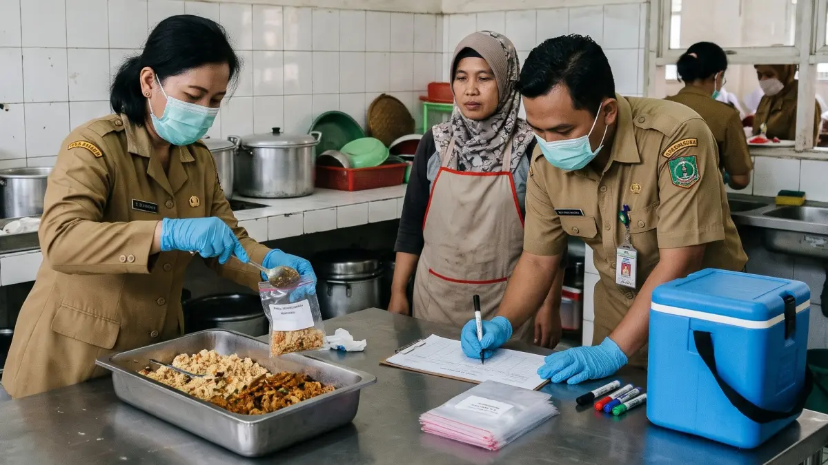 Ratusan Murid dan Guru SMPN 1 Jatisrono Wonogiri Mengalami Gejala Mengarah Keracunan, Sampel MBG Diperiksa