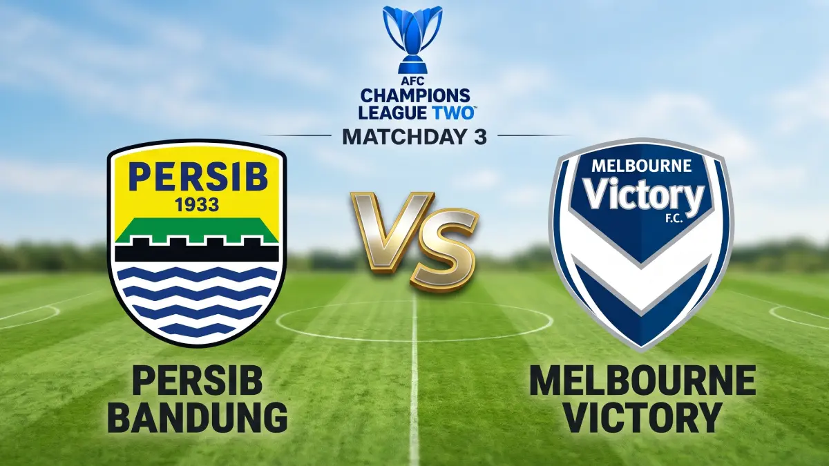 Prediksi Skor Persib vs Melbourne Victory Malam Ini: Misi Maung Bandung Kuasai Puncak ACL Two
