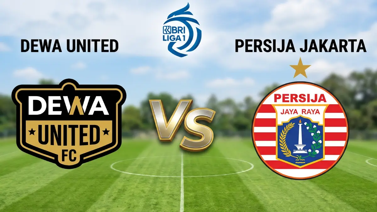 Nonton Gratis Dewa United vs Persija di TV Mana? Cek Saluran Siaran Langsung dan Link Live Streaming Jam 19.00