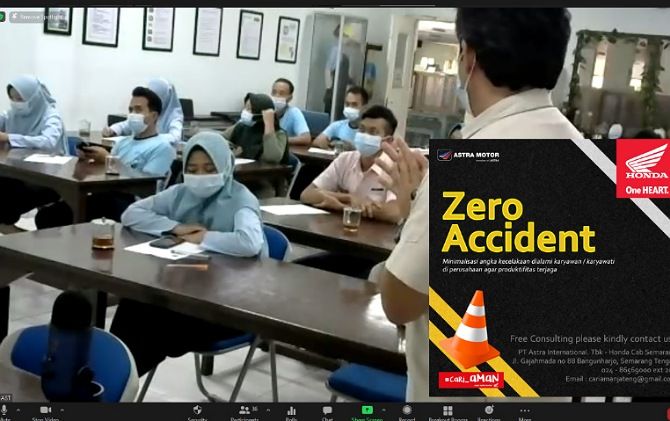 Program Zero Accident ya g digelar Astra Motor. (ISTIMEWA)