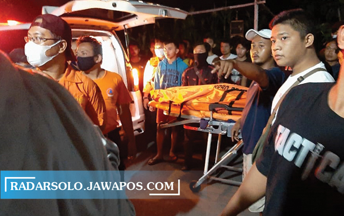 Korban tenggelam di Dam Cangkringan berhasil dievakuasi oleh tim gabungan, Kamis (6/5).