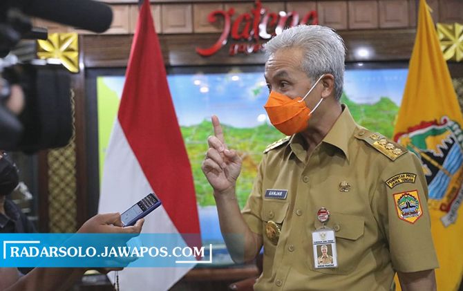 Gubernur Jateng Ganjar Pranowo pastikan rumah sakit di Jateng masih mampu menangani pasien Covid-19.