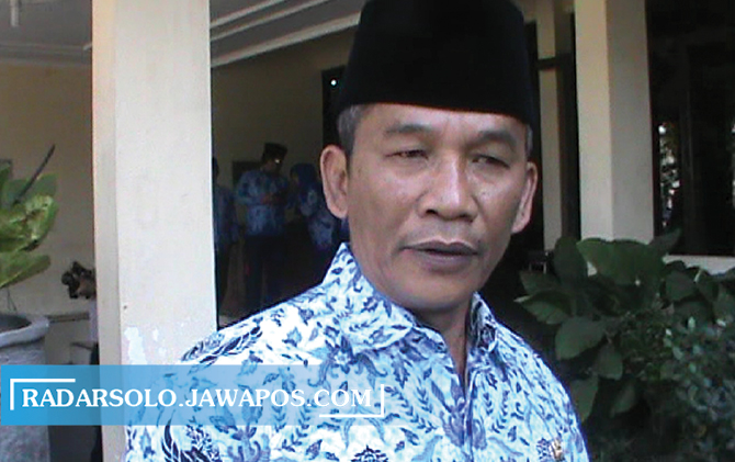 Sekretaris Daerah Sragen Tatag Prabawanto. (RADAR SOLO PHOTO)