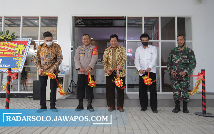 NYAMAN: Launching Front One Hotel Boyolali, Selasa (29/6) kemarin. (RAGIL LISTIYO/RADAR SOLO)
