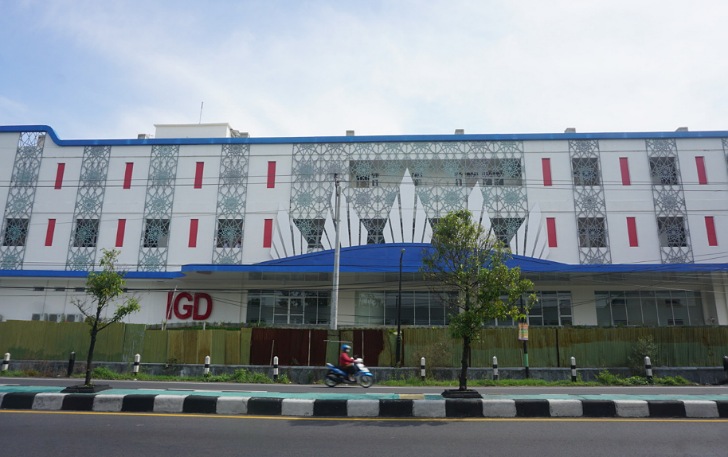 RSU PKU Muhammadiyah Prambanan hendak dijadikan rumah sakit darurat Covid-19 di Klaten. (ANGGA PURENDA/RADAR SOLO)
