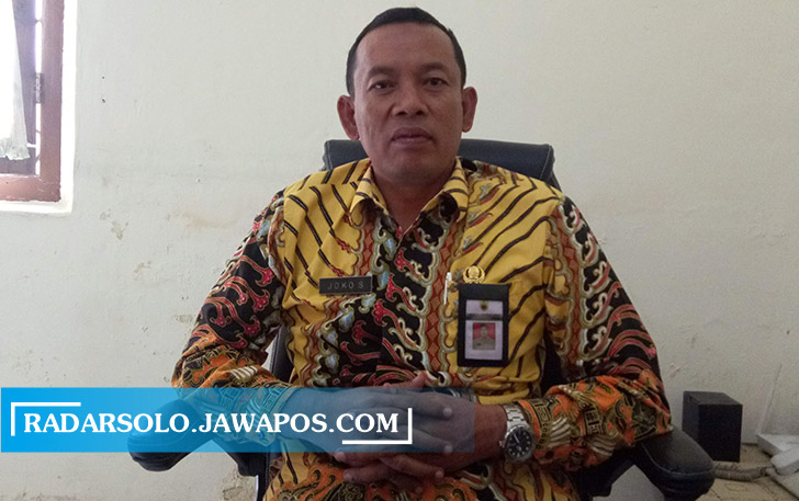 Kepala Dinas Pemberdayaan Masyarakat Desa Kabupaten Sragen Joko Suratno. (AHMAD KHAIRUDIN/RADAR SOLO)