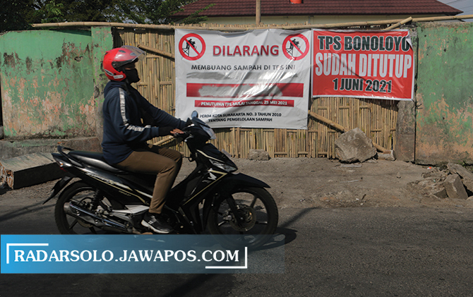 TPS Bonoloyo resmi ditutup agar tidak mencemari lingkungan.