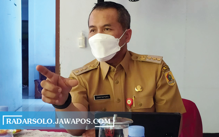 Bupati Wonogiri, Joko Sutopo. (IWAN ADI LUHUNG/RADAR SOLO)
