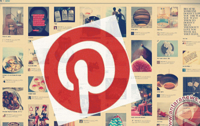 Pinterest. (ANTARA)