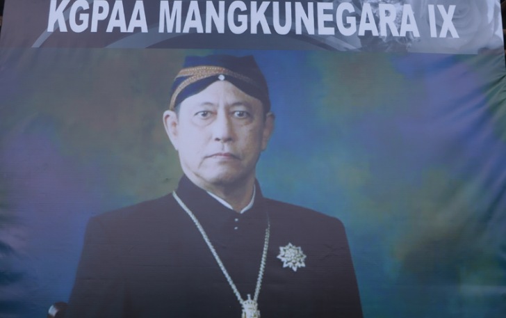 Ucapan doa terus mengalir bagi almarhum KGPAA Mangkunegaran IX yang wafat, Jumat (13/8).