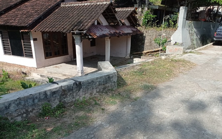 Lokasi penemuan bayi dalam kardus di Lingkungan Donoharjo RT 05 RW 02, Kelurahan Wuryorejo, Kecamatan Wonogiri.