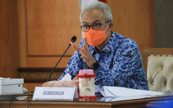 Gubernur Jateng Ganjar Pranowo.