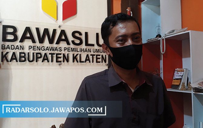 Ketua Bawaslu Klaten Arif Fatkhurrokhman.