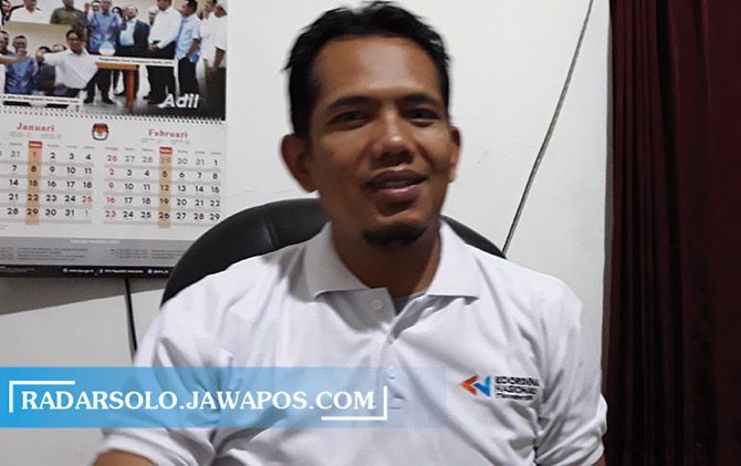 Ketua KPU Sukoharjo Nuril Huda.