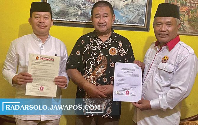 Pertemuan Sukiman -Iriyanto bersama Idris Burhanudin pasca rekomendasi Gerindra, beberapa waktu lalu.