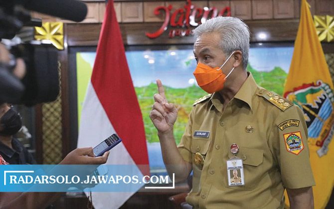 Gubernur Jateng Ganjar Pranowo.