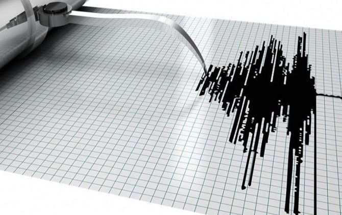 Ilustrasi gempa bumi