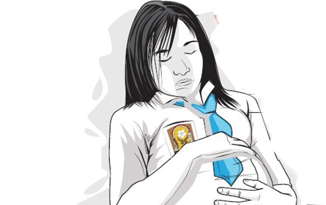 Ilustrasi pelajar hamil. (ISTIMEWA)