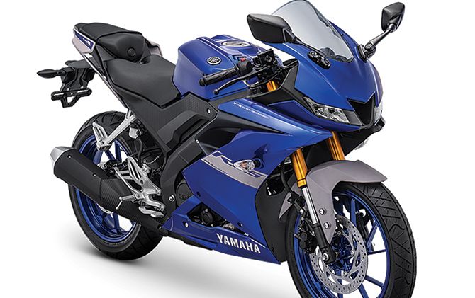 Warna baru metallic blue Yamaha R15.