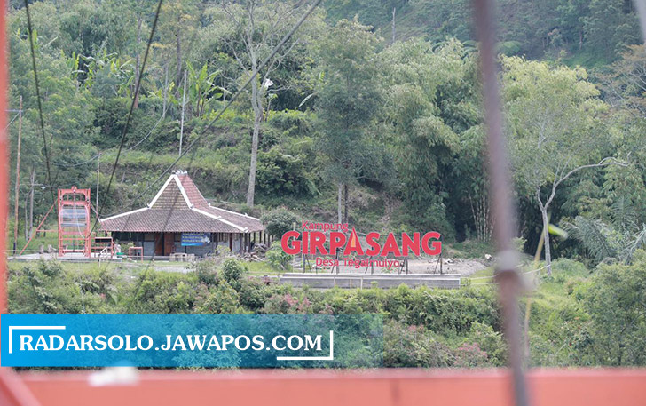 Kondisi terkini akses ke Girpasang. (ANGGA PURENDA/RADAR SOLO)