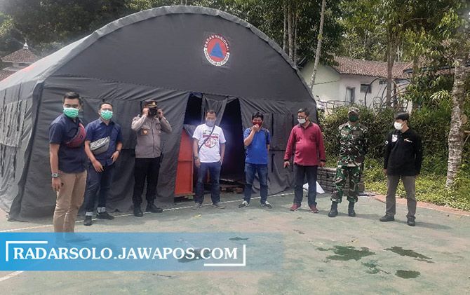 KPU Klaten koordinasi terkait pemungutan suara di Desa Balerante, Kecamatan Kemalang, kemarin.