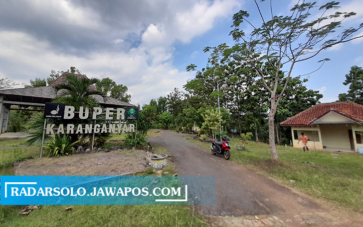 POTENSIAL: Bumi Perkemahan Delingan potensial dikembangkan jadi sirkuit motocross. (RUDI HARTONO/RADAR SOLO)