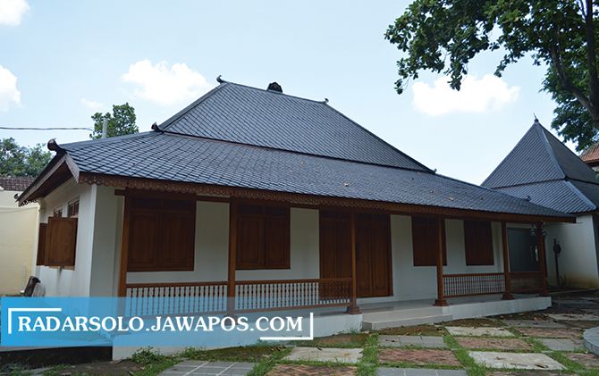 BANGUNAN KUNO: Dalem Djoyokusuman yang kini menjadi lokasi potensial pengembangan kawasan budaya.&nbsp;