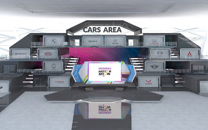 Pameran IIMS virtual. (ANTARA)