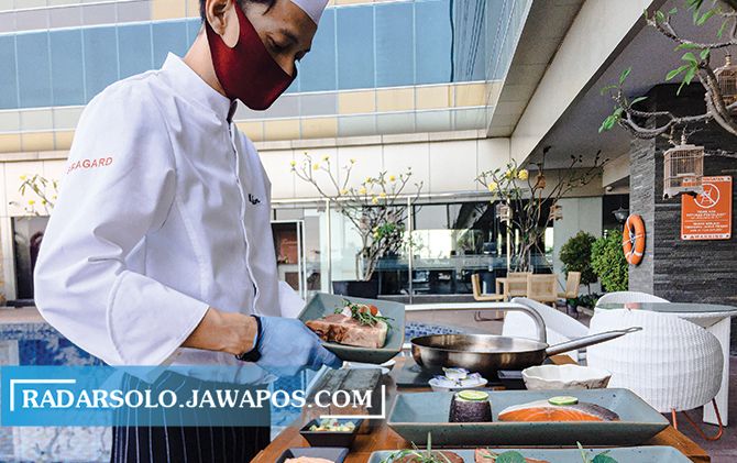 AHLINYA: Pengolahan daging sapi terbaik oleh chef The Alana Hotel & Convention Center Solo