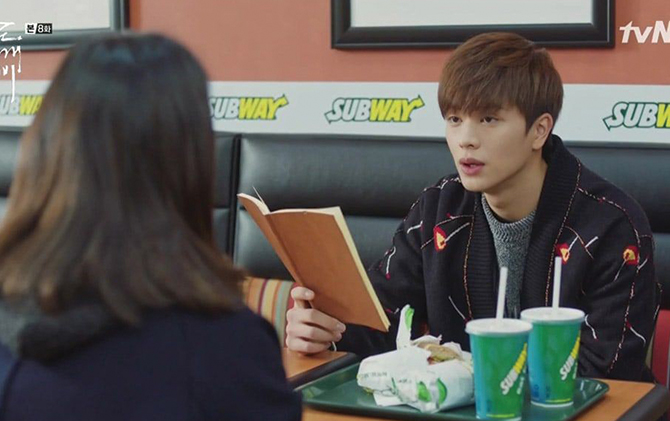 Drakor Goblin saat mengambil lokasi di Subway.