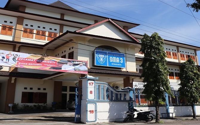 FAVORIT: Ratusan siswa SMAN 3 Solo sudah diterima di PTN.