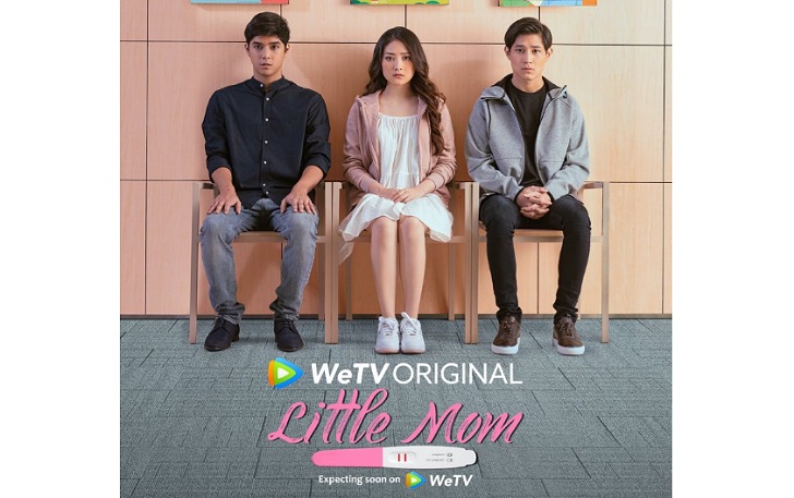 Series Little Mom dibintangi Natasha Wilona, Al Ghazali, dan Teuku Rassya.