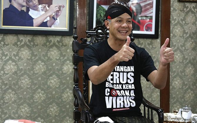 Gubernur Jateng Ganjar Pranowo.
