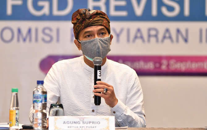 Ketua KPI Pusat Agung Suprio.