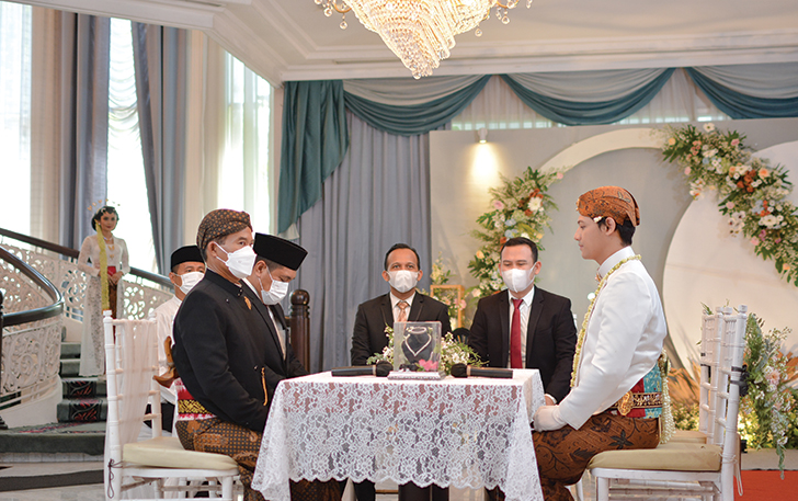 HARI ISTIMEWA: paket intimate akad nikah di Wisma Sahid KSPH. (ISTIMEWA)