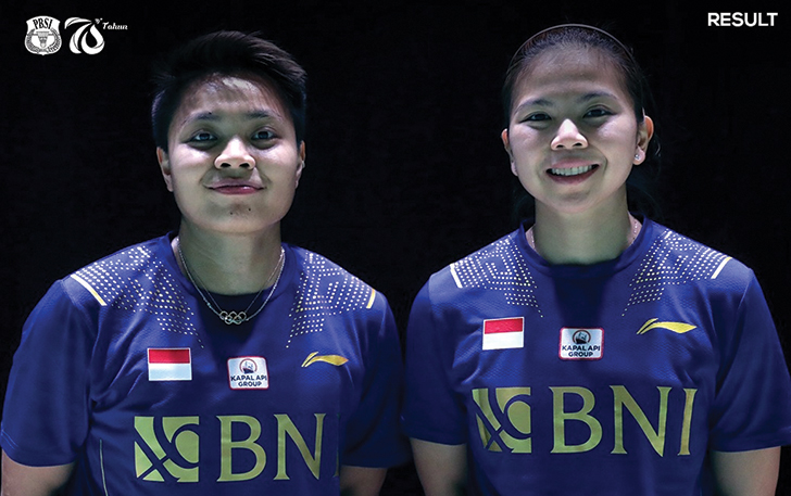 Pasangan ganda putri unggulan Indonesia Greysia Polii/Apriyani Rahayu jadi perbincangan terpopuler di Twitter sepanjang 2021.