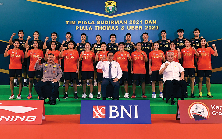 Skuad Thomas-Uber Cup 2020 dari Indonesia.