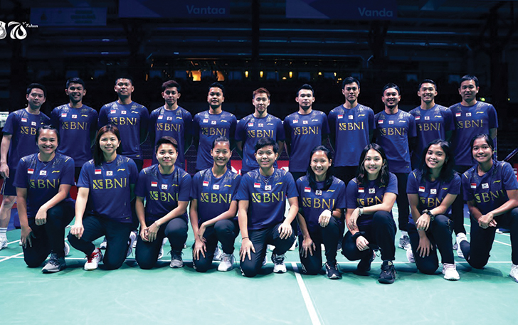Tim Indonesia berhasil memenangkan laga perebutan gelar juara grup C Sudirman Cup 2021.